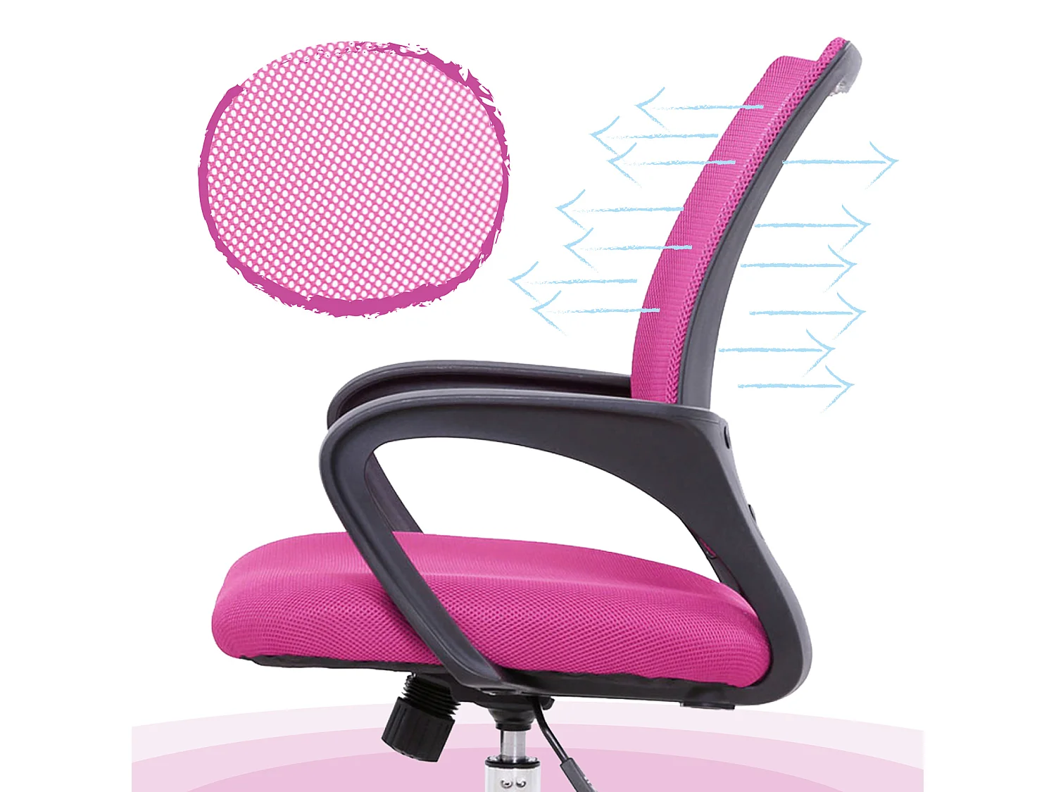 Chaise de bureau Enfants Adolescents