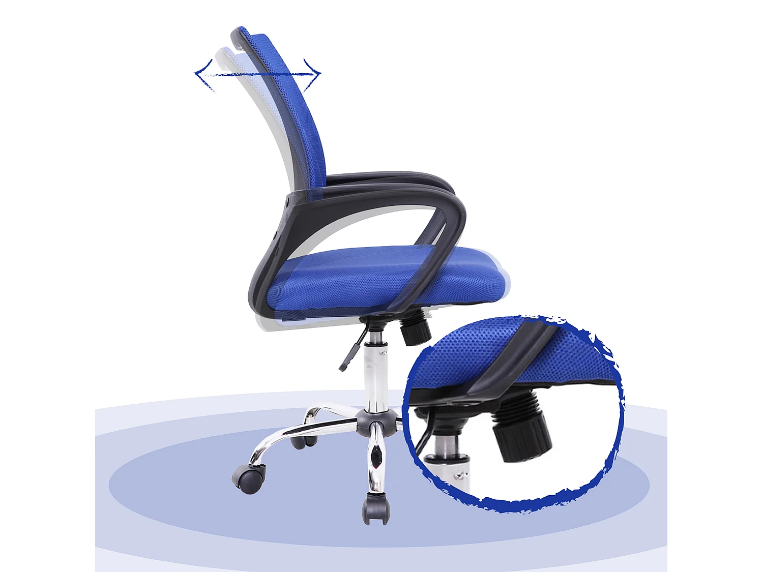 Chaise de bureau Enfants Adolescents