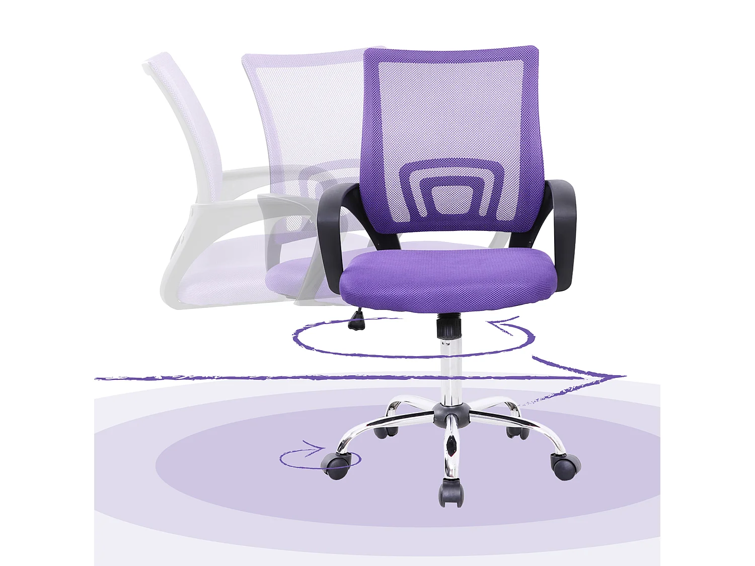 Chaise de bureau Enfants Adolescents