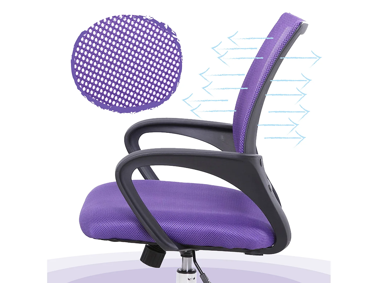 Chaise de bureau Enfants Adolescents