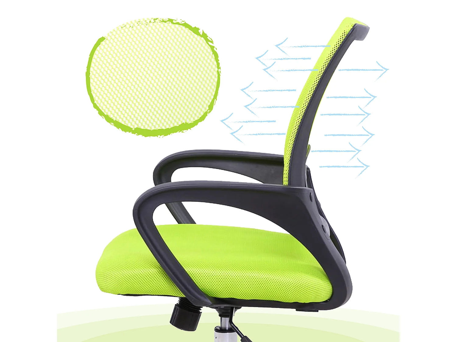 Chaise de bureau Enfants Adolescents