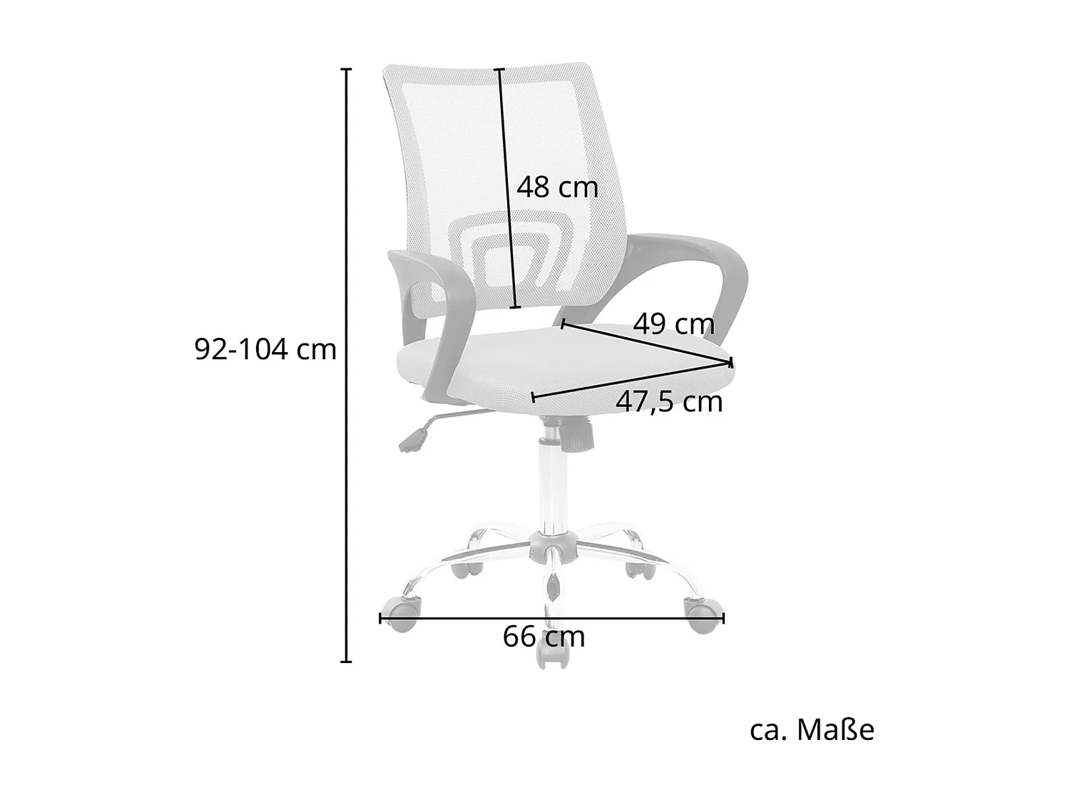 Chaise de bureau Enfants Adolescents