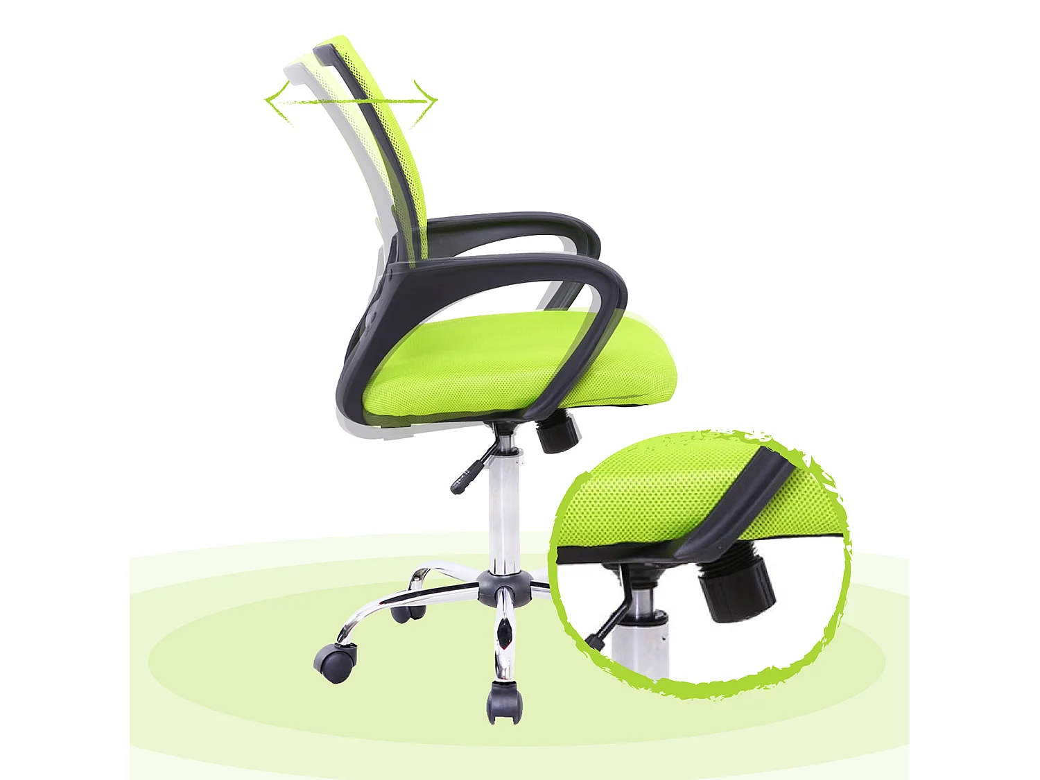 Chaise de bureau Enfants Adolescents