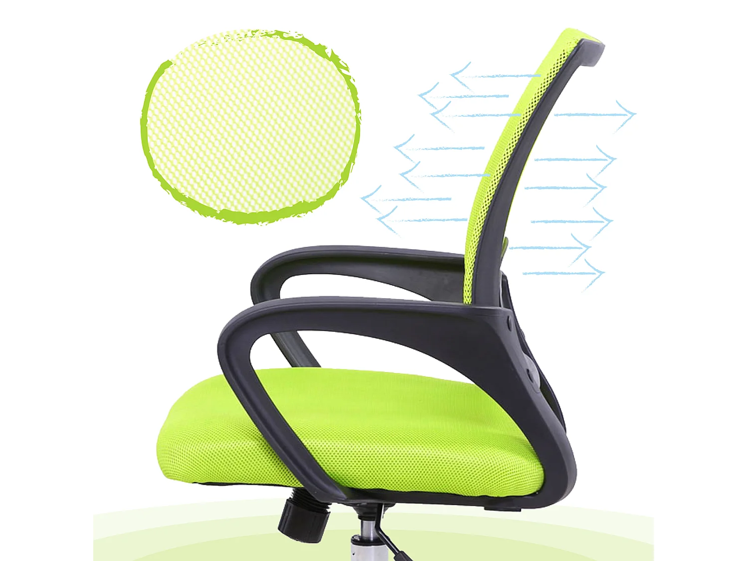 Chaise de bureau Enfants Adolescents