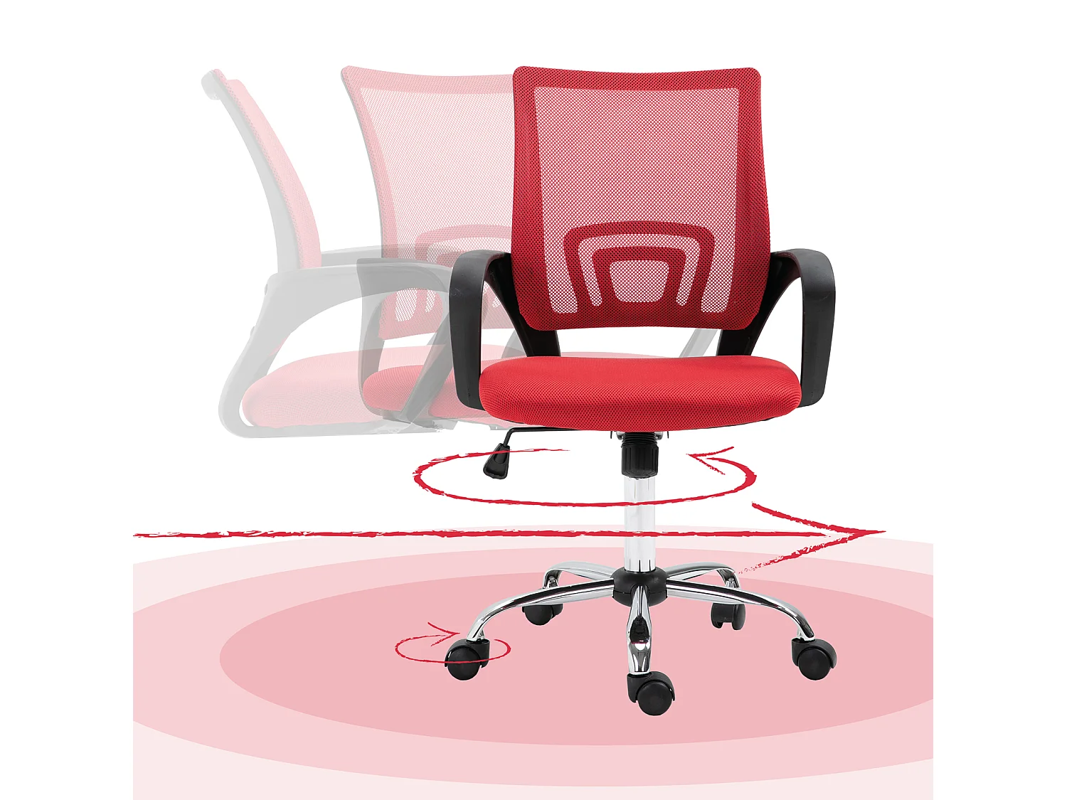 Chaise de bureau Enfants Adolescents