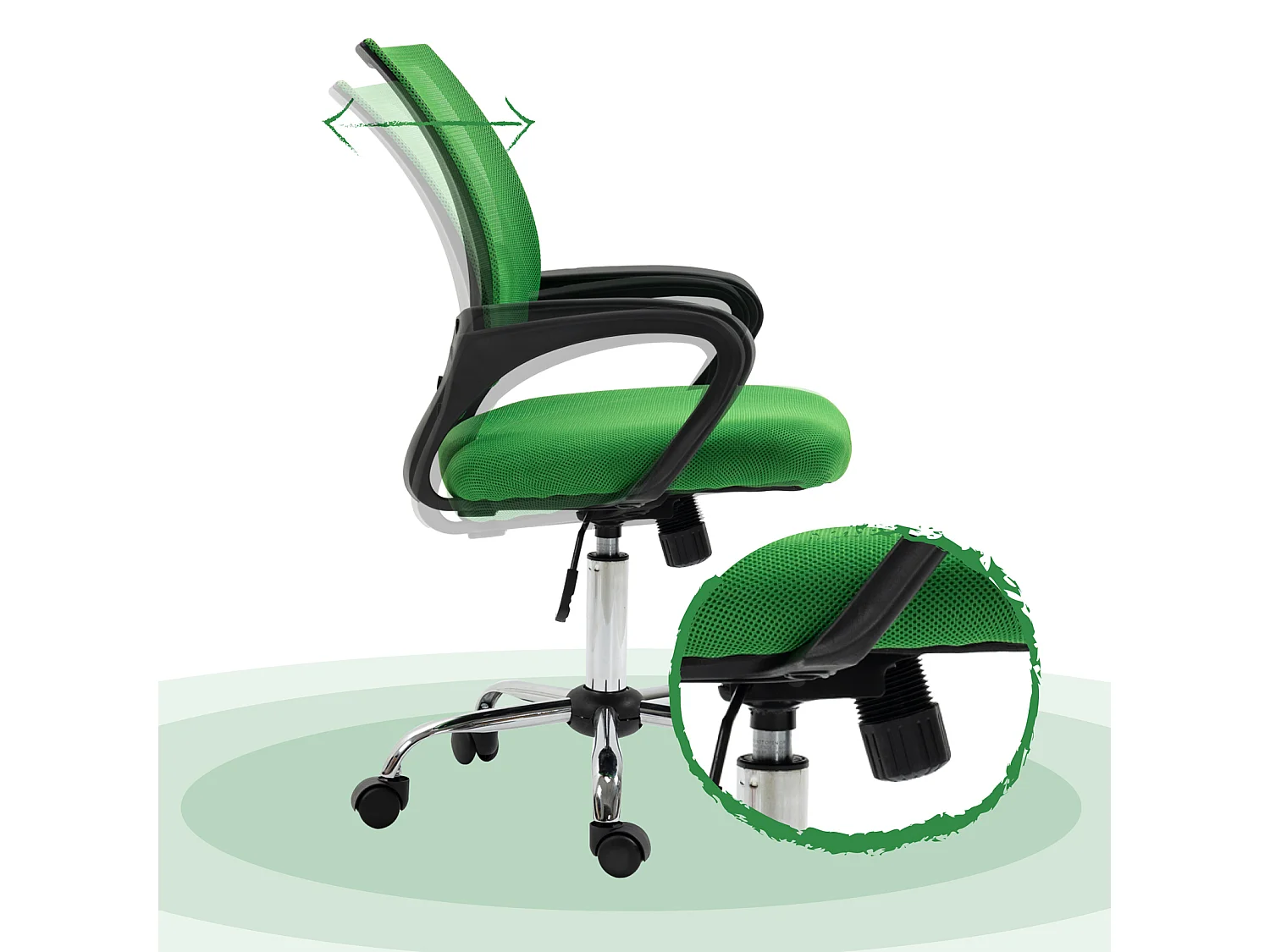 Chaise de bureau Enfants Adolescents