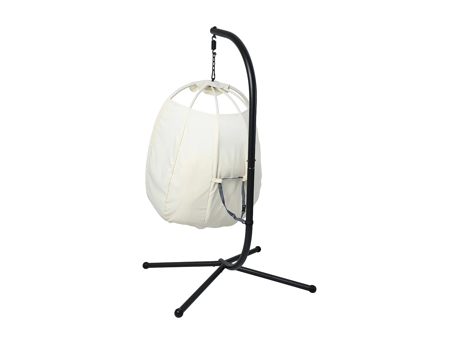 Chaise suspendue avec support pliable