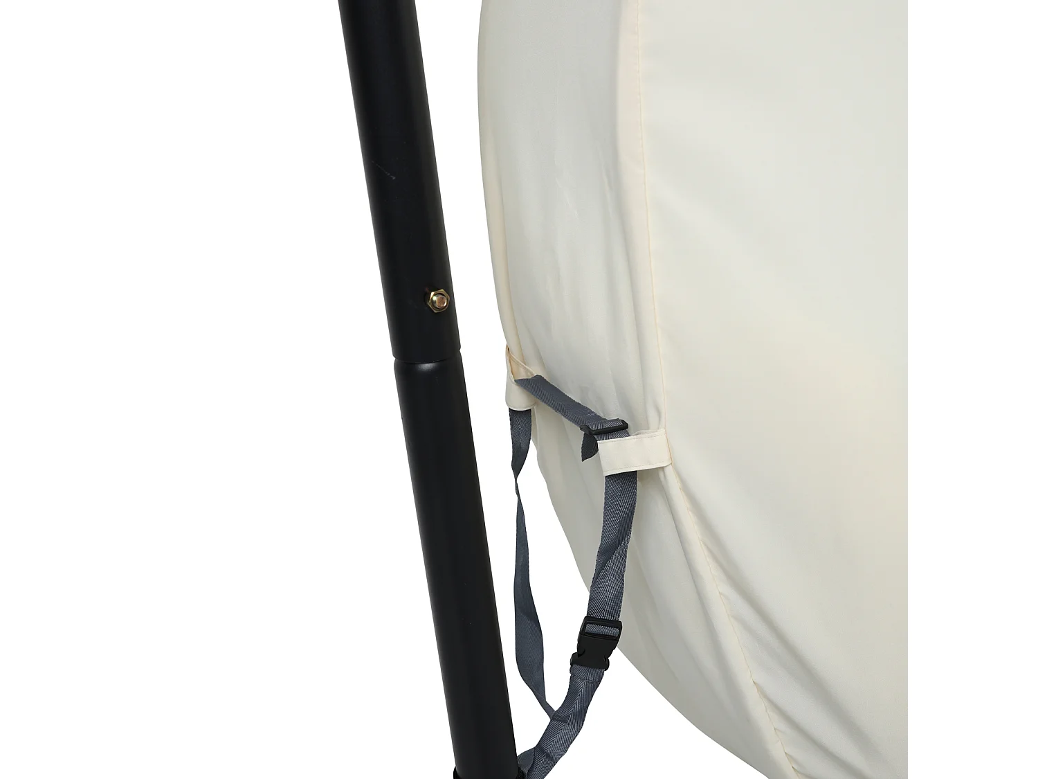 Chaise suspendue avec support pliable