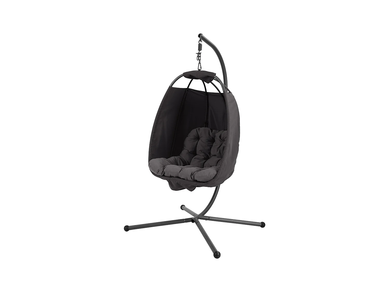 Chaise suspendue avec support pliable