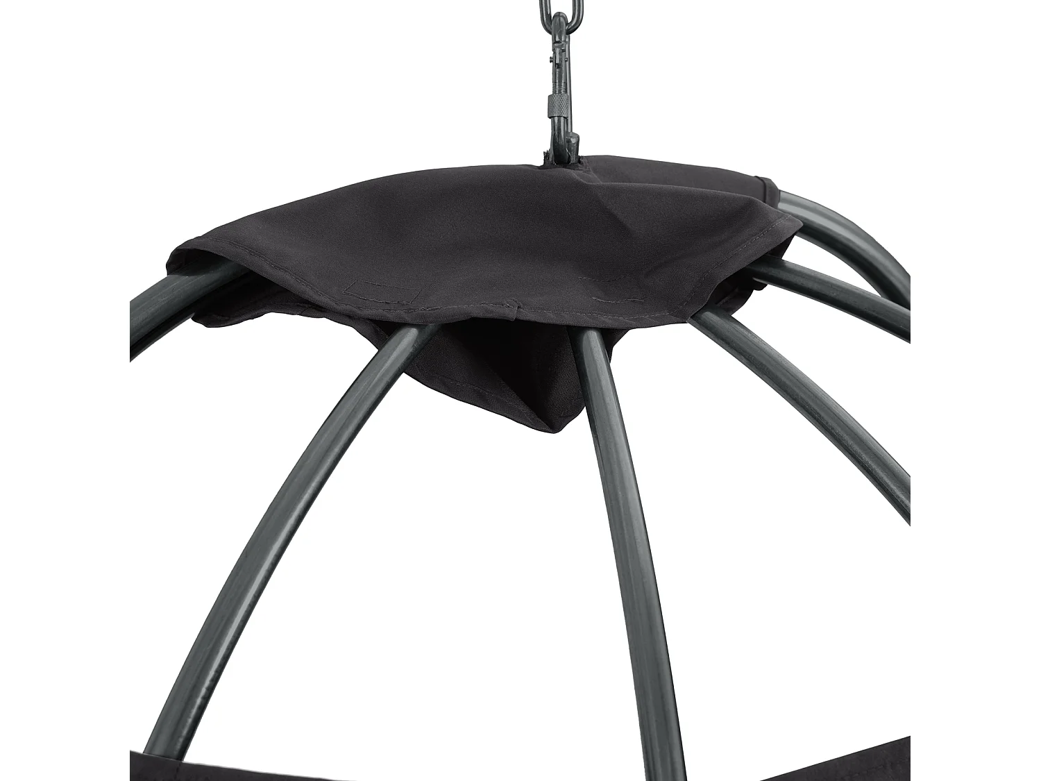 Chaise suspendue avec support pliable