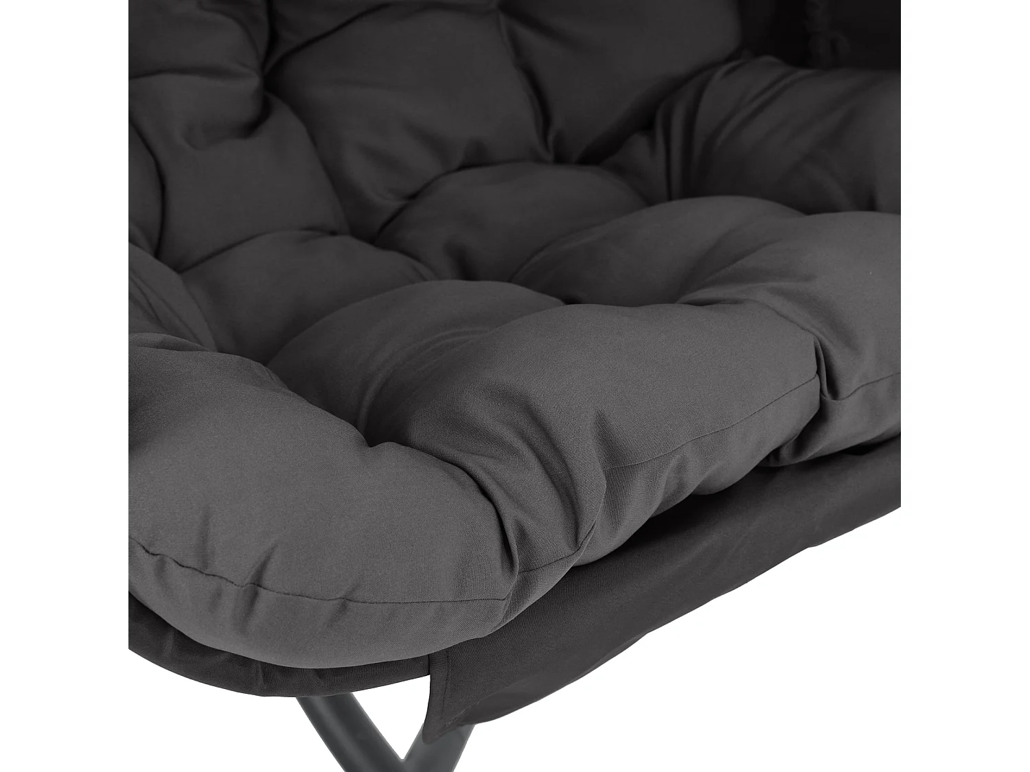 Chaise suspendue avec support pliable