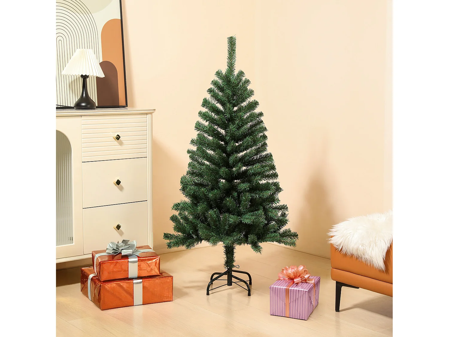 Arbre de Noël artificiel PVC 150 cm
