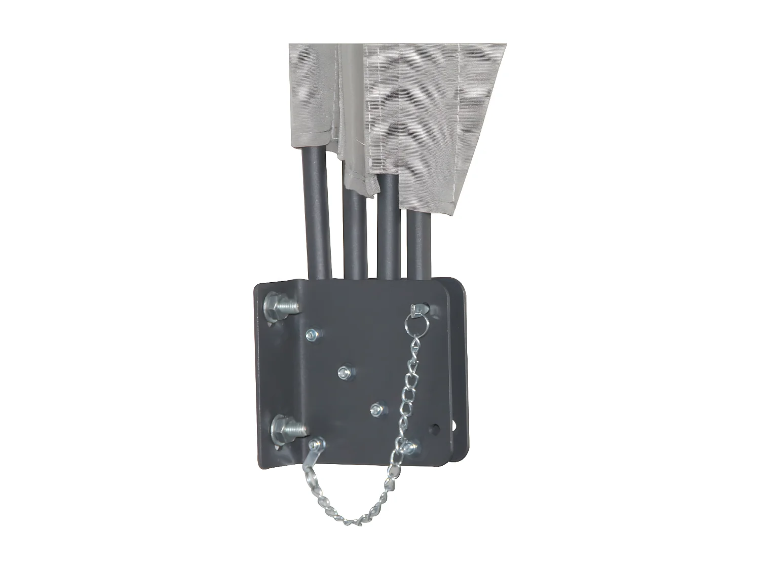 Éventail de balcon pliable 140x140cm montage mural