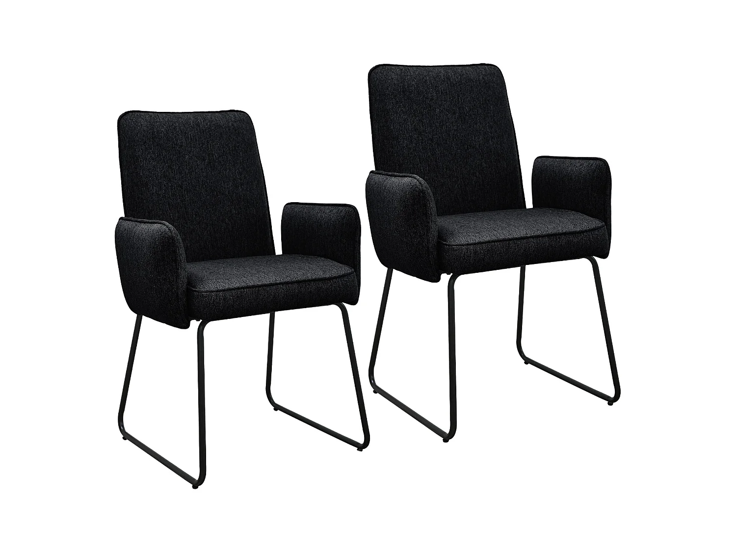 Lot de 2 chaises de salle à manger