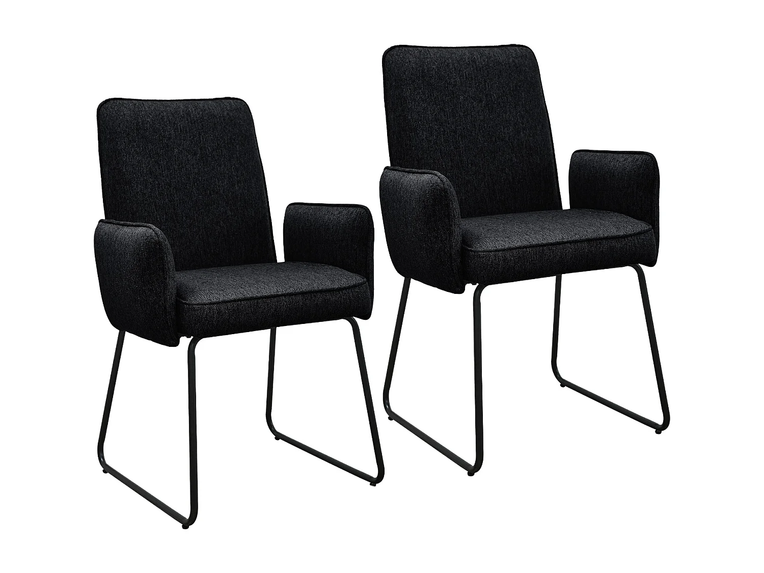 Lot de 2 chaises de salle à manger