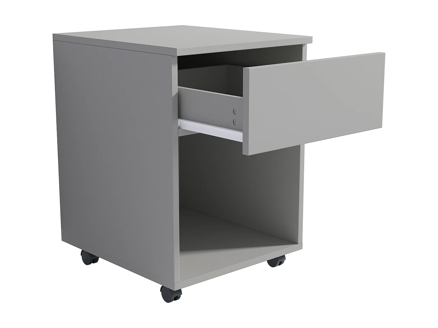 Roll Container Dalosa Gray H. 55 x W. 39 x D. 45 cm