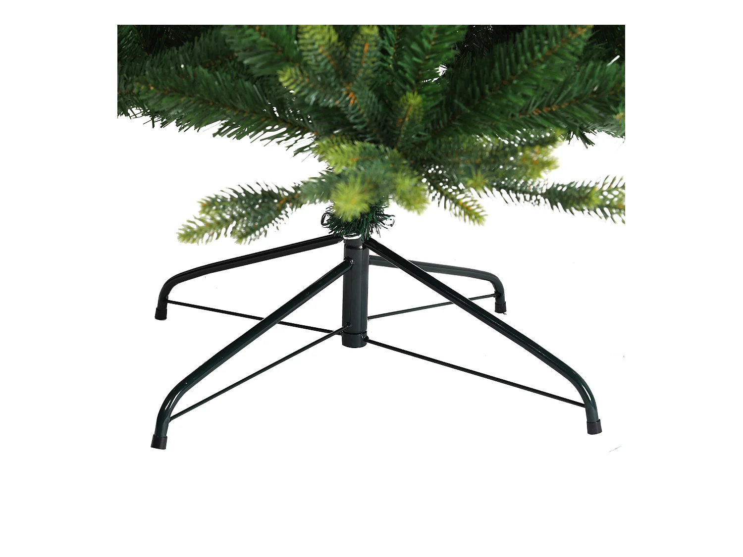 Arbre de Noël artificiel PE PVC 210 cm