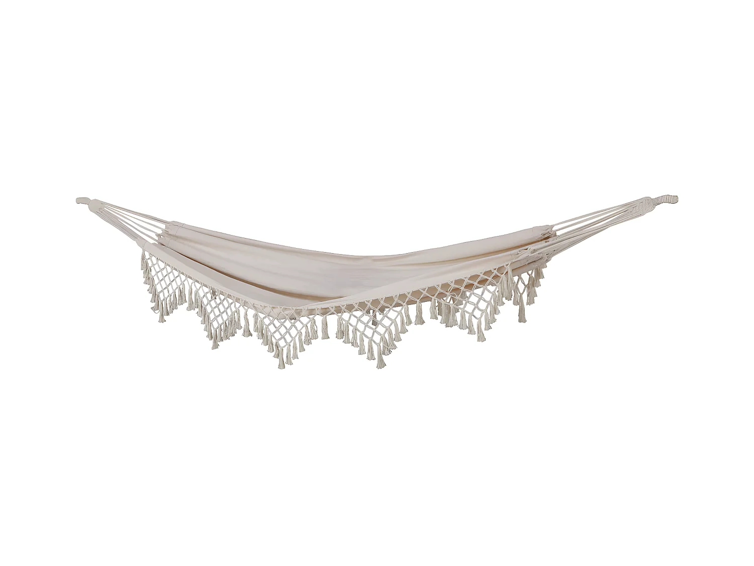 Hamac de luxe avec ourlet décoratif