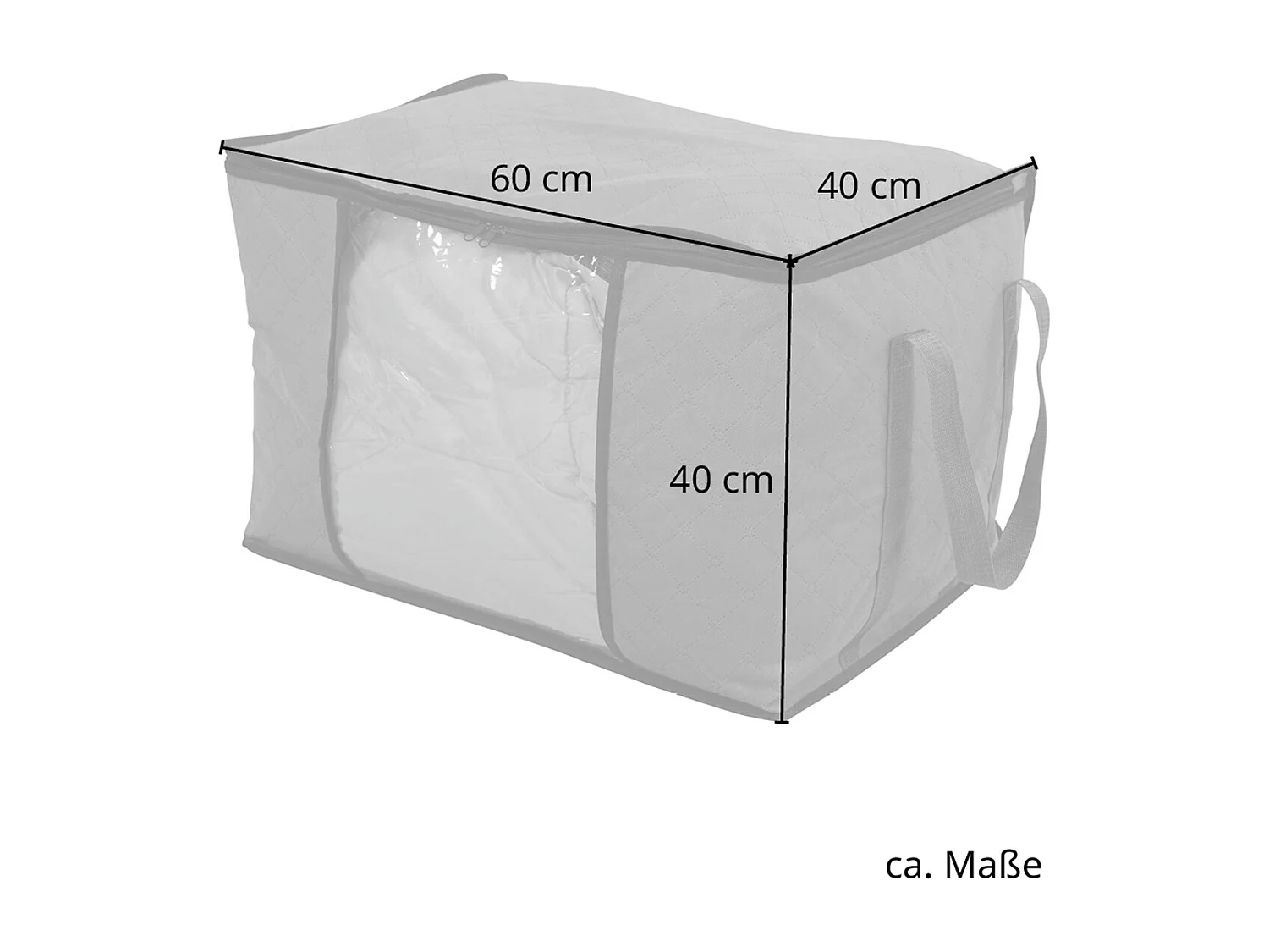 Set de 3 sacs de rangement L