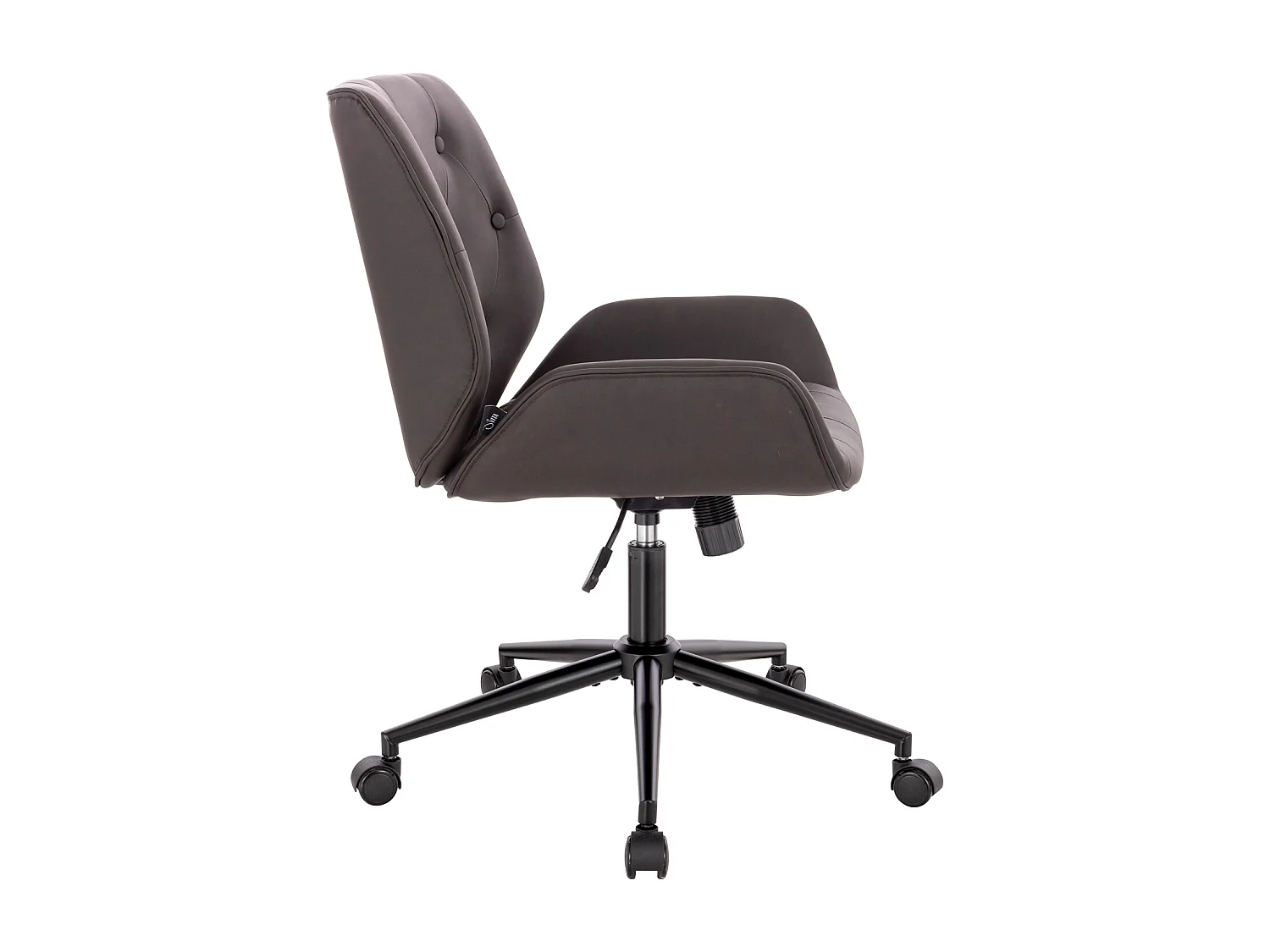 Chaise de bureau design vintage similicuir