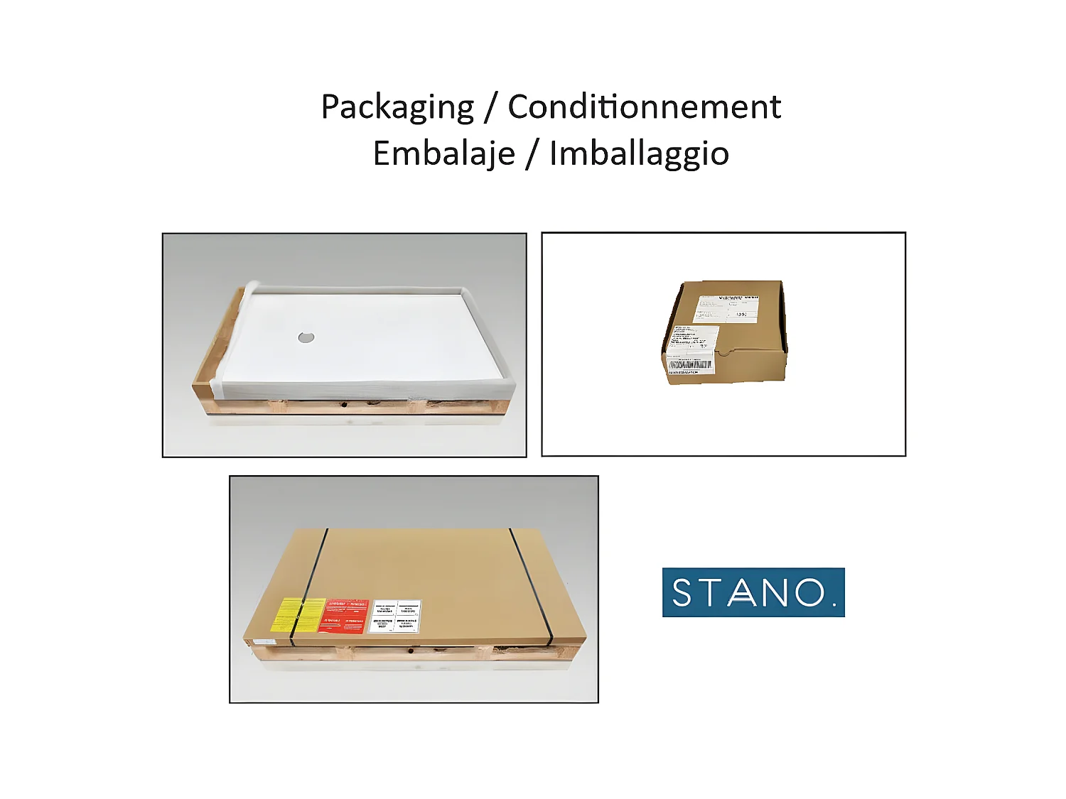 Plato de ducha pizarra EDIS ANTRACITA  80x170 cm rejilla color