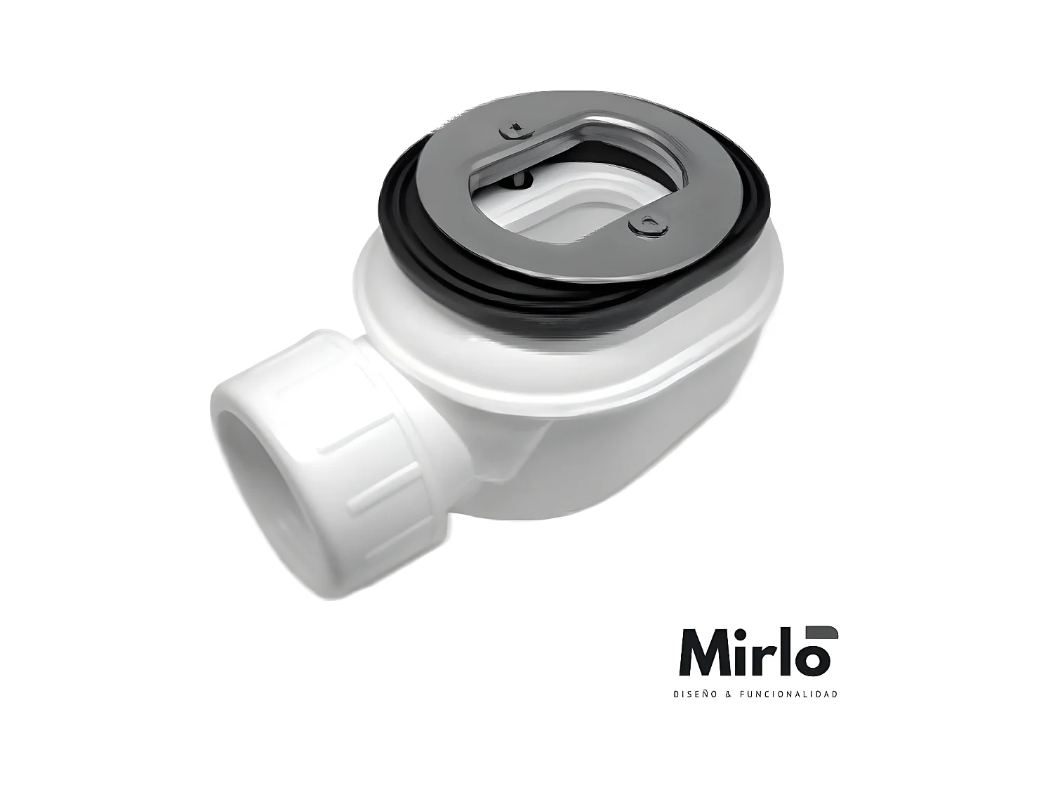 Plato de ducha pizarra EDIS NEGRO  90x150 cm rejilla color