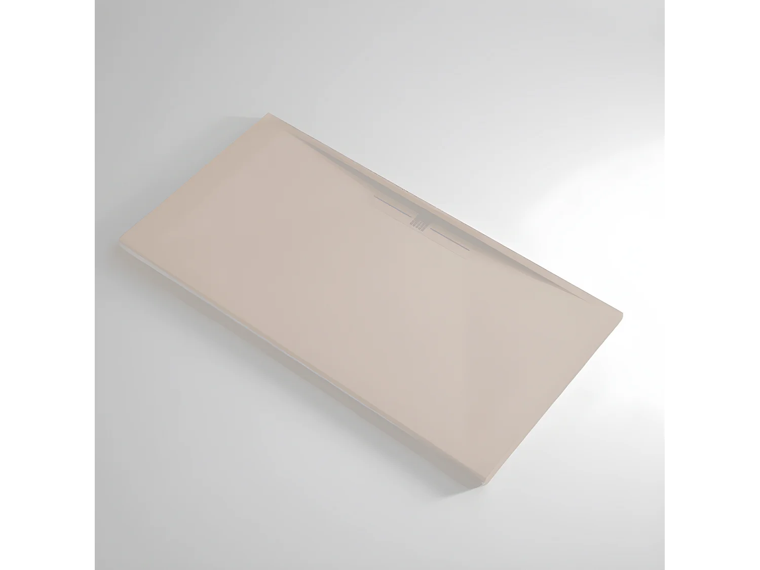 Plato de ducha pizarra EDIS crema  90x210 cm rejilla color