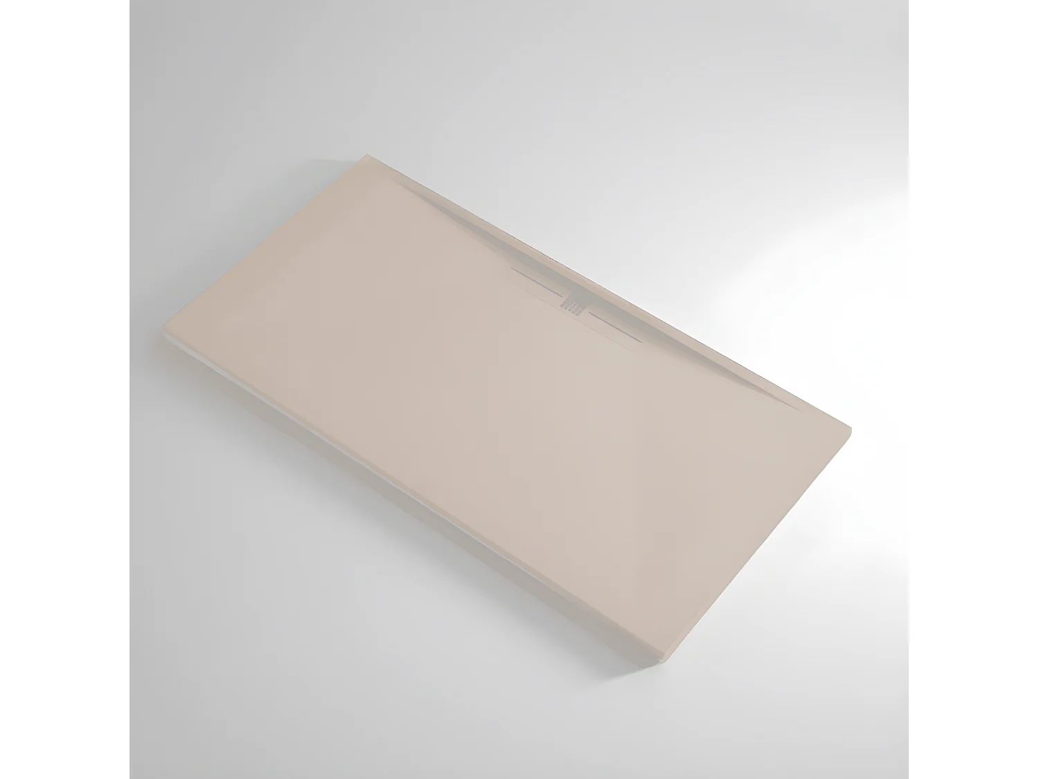 Plato de ducha pizarra EDIS CREMA  70x190 cm rejilla color