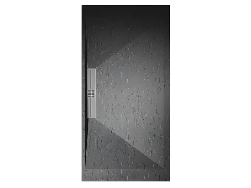 Plato de ducha pizarra EDIS ANTRACITA  70x140 cm rejilla color
