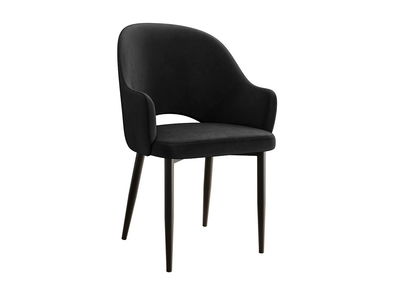 Silla Jackson 116, 87x56x60cm, Tapiz, Metálico, Aglomerado laminado