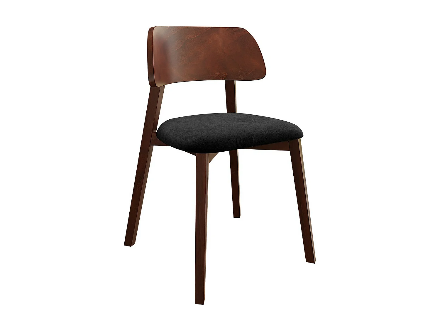 Silla Jackson 112, 80x47x50cm, Tapiz, De madera, Madera