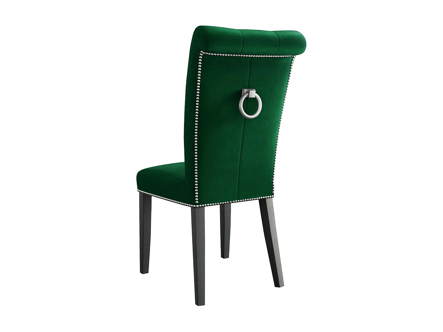 Chaise Jackson 111, 103x47x68cm, Tissu, En bois, Bois