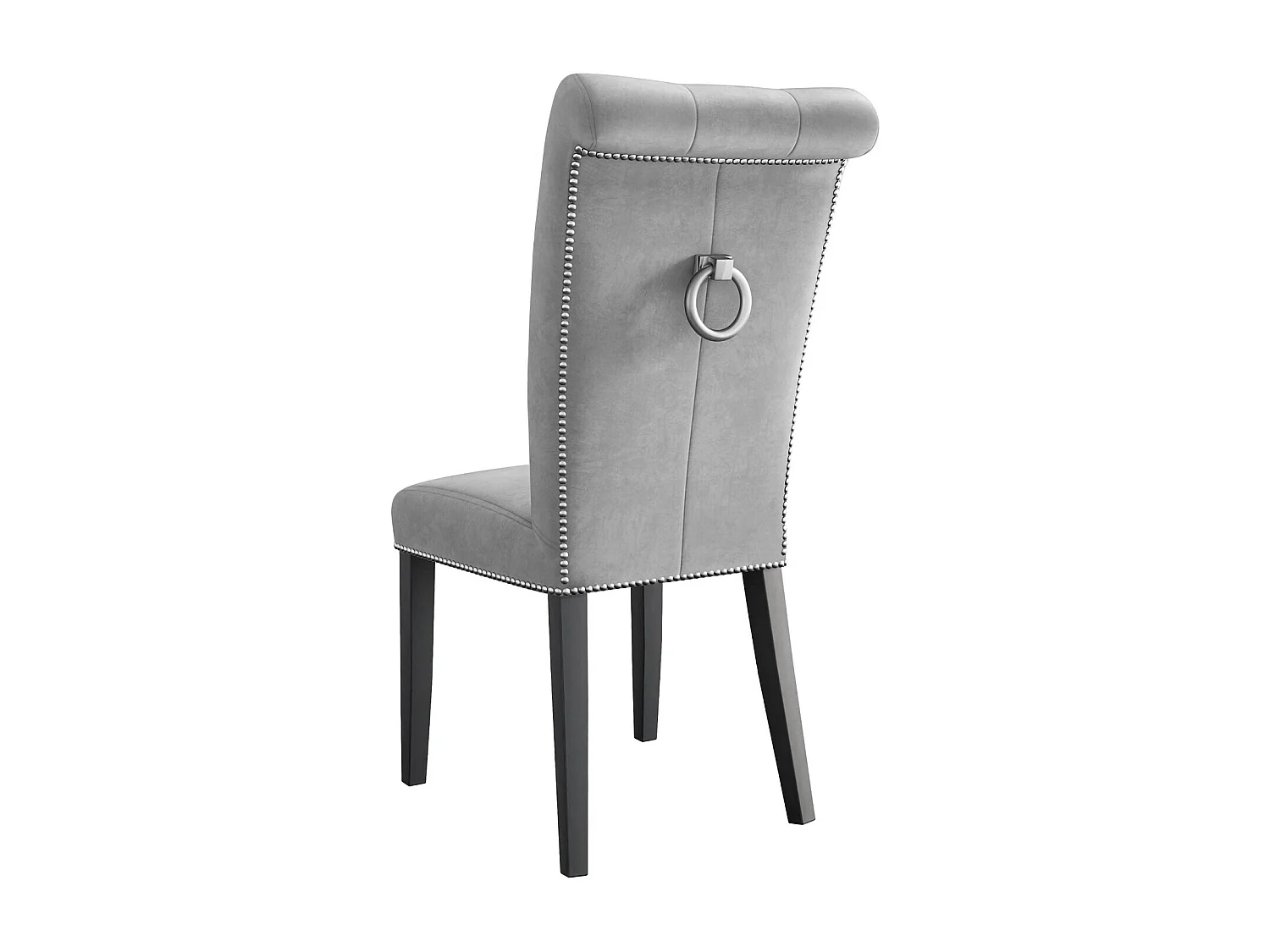 Chaise Jackson 111, 103x47x68cm, Tissu, En bois, Bois