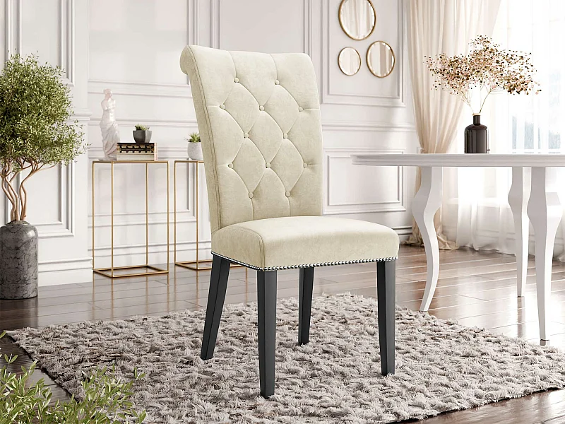 Silla Jackson 111, 103x47x68cm, Tapiz, De madera, Madera