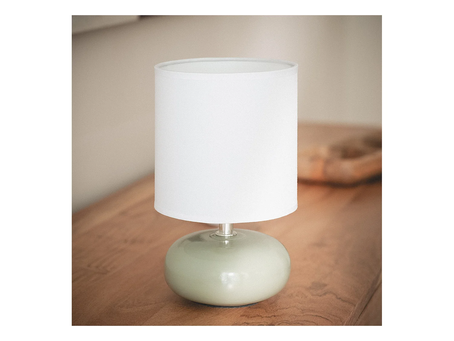Lampe à Poser Céramique Ava Vert Céladon