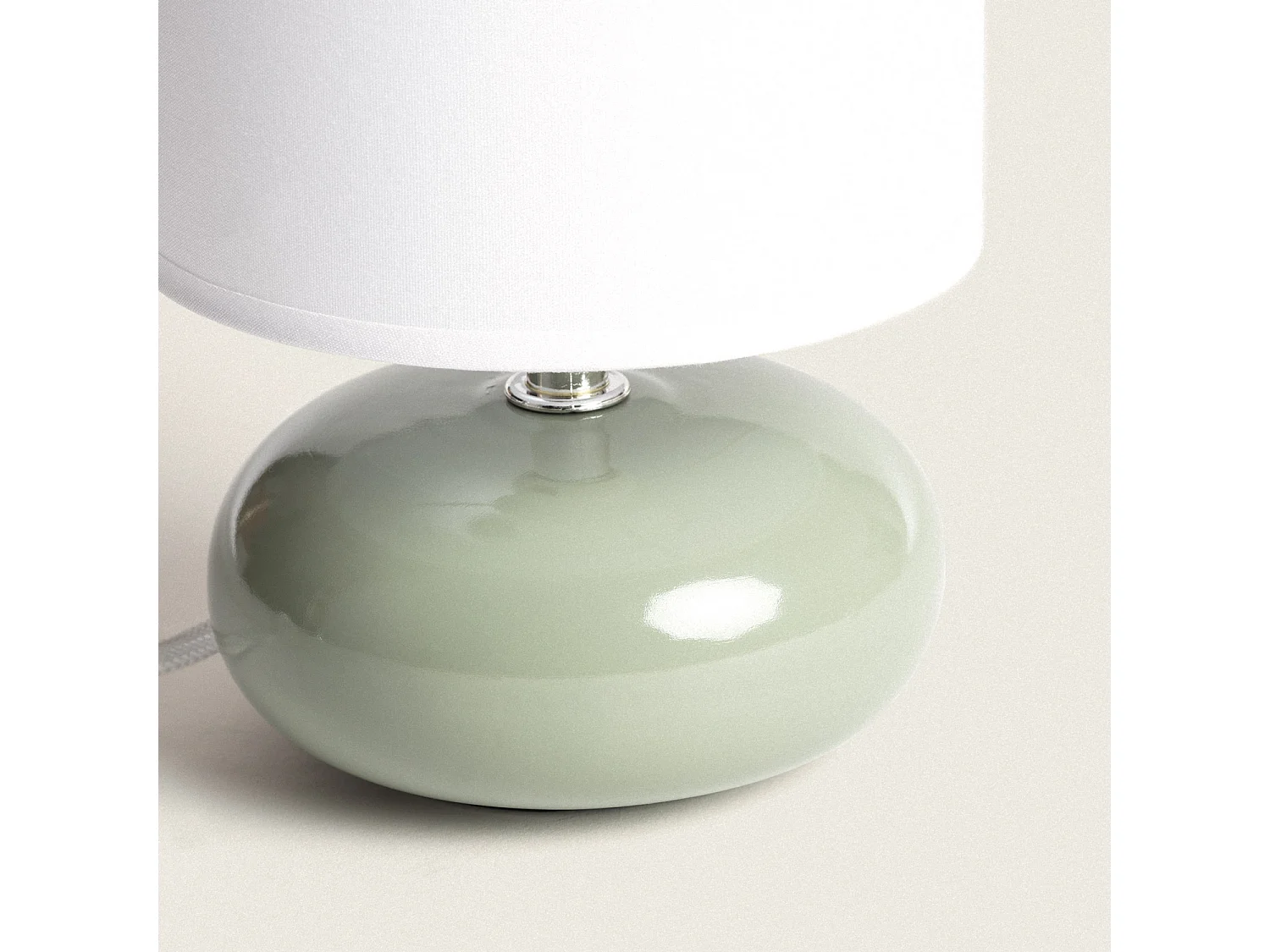 Lampada da Tavolo Ceramica Ava Verde Celadon