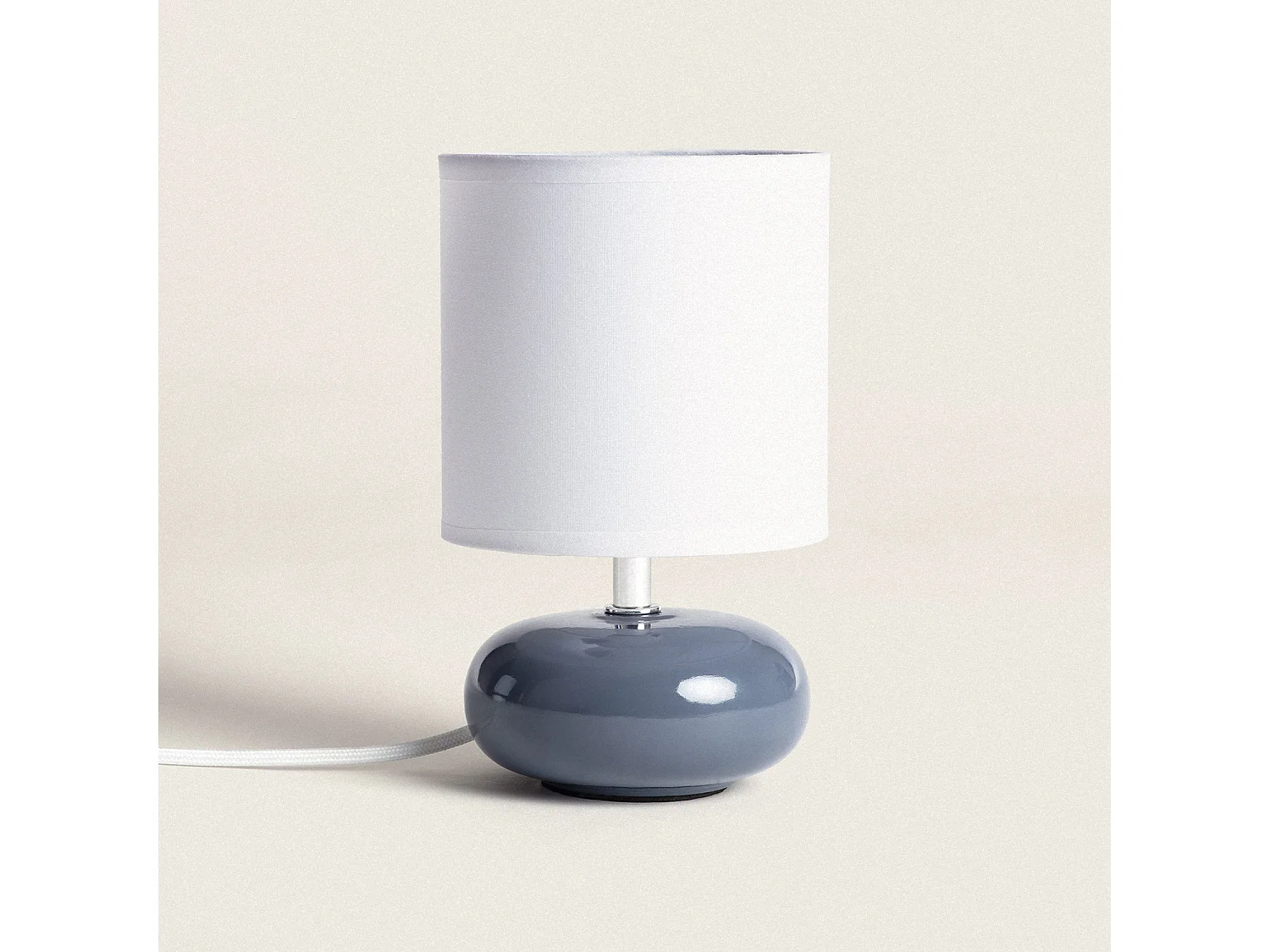 Lampe à Poser Céramique Ava Bleu marine