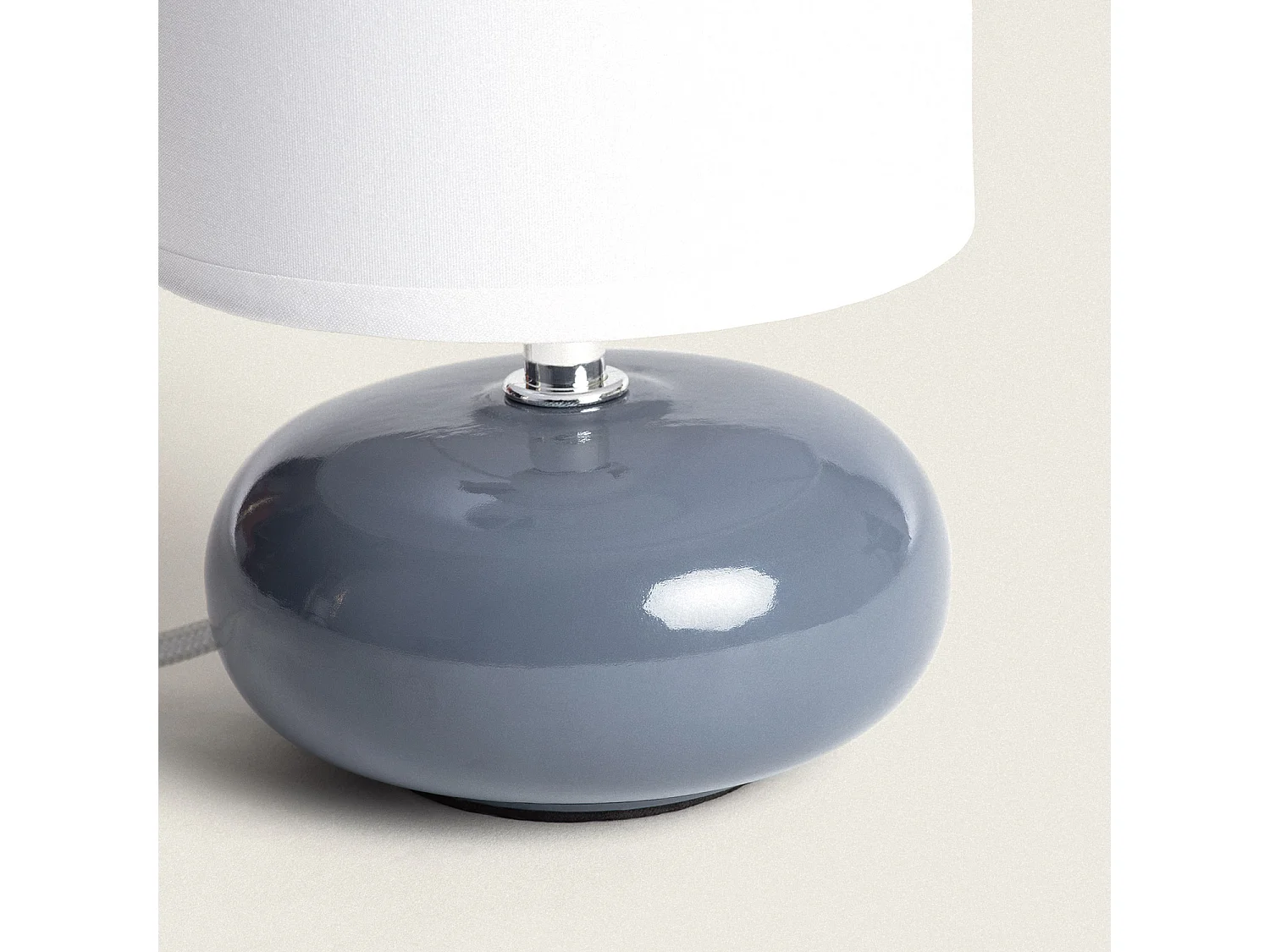 Lampe à Poser Céramique Ava Bleu marine