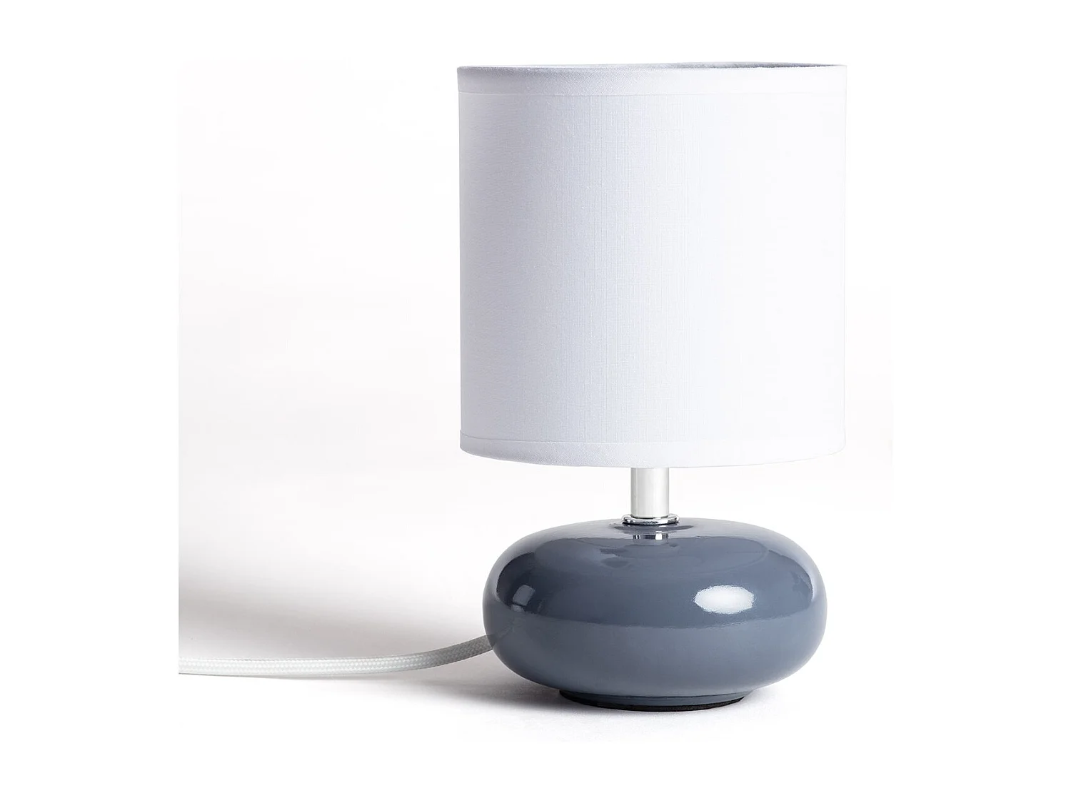 Lampe à Poser Céramique Ava Bleu marine