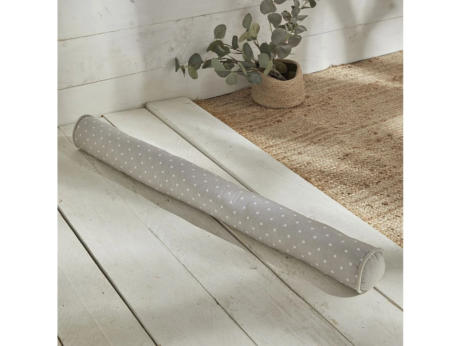 Coussin de porte ou coupe-froid, 100% coton. M/HeartAcero.12 90x10cm