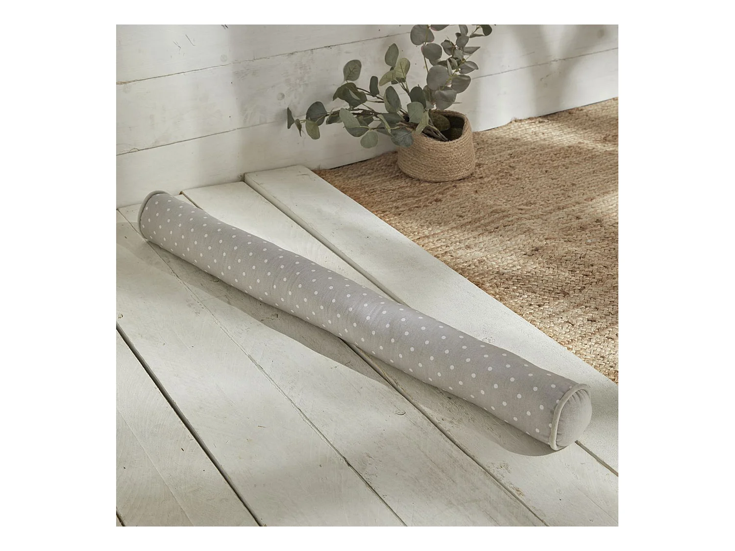 Coussin de porte ou coupe-froid, 100% coton. M/HeartAcero.12 90x10cm