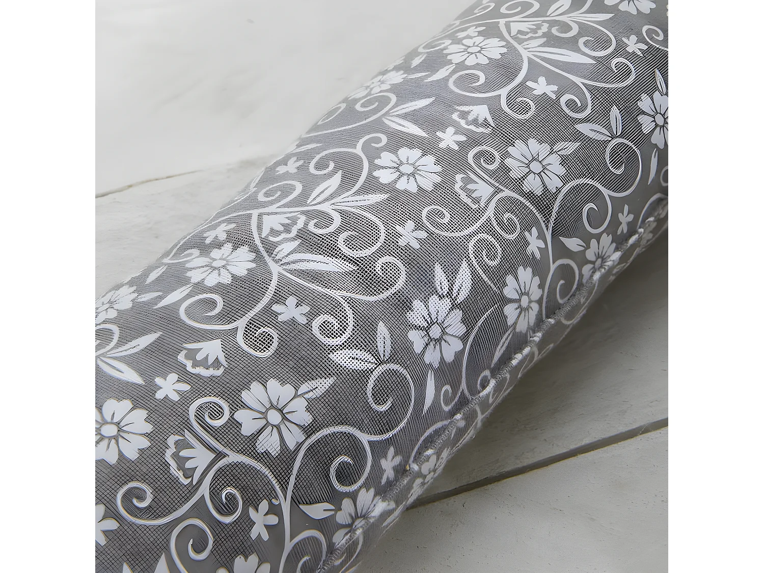 Coussin de porte ou coupe-froid, 100% coton. M/HomeGris.05 90x10cm