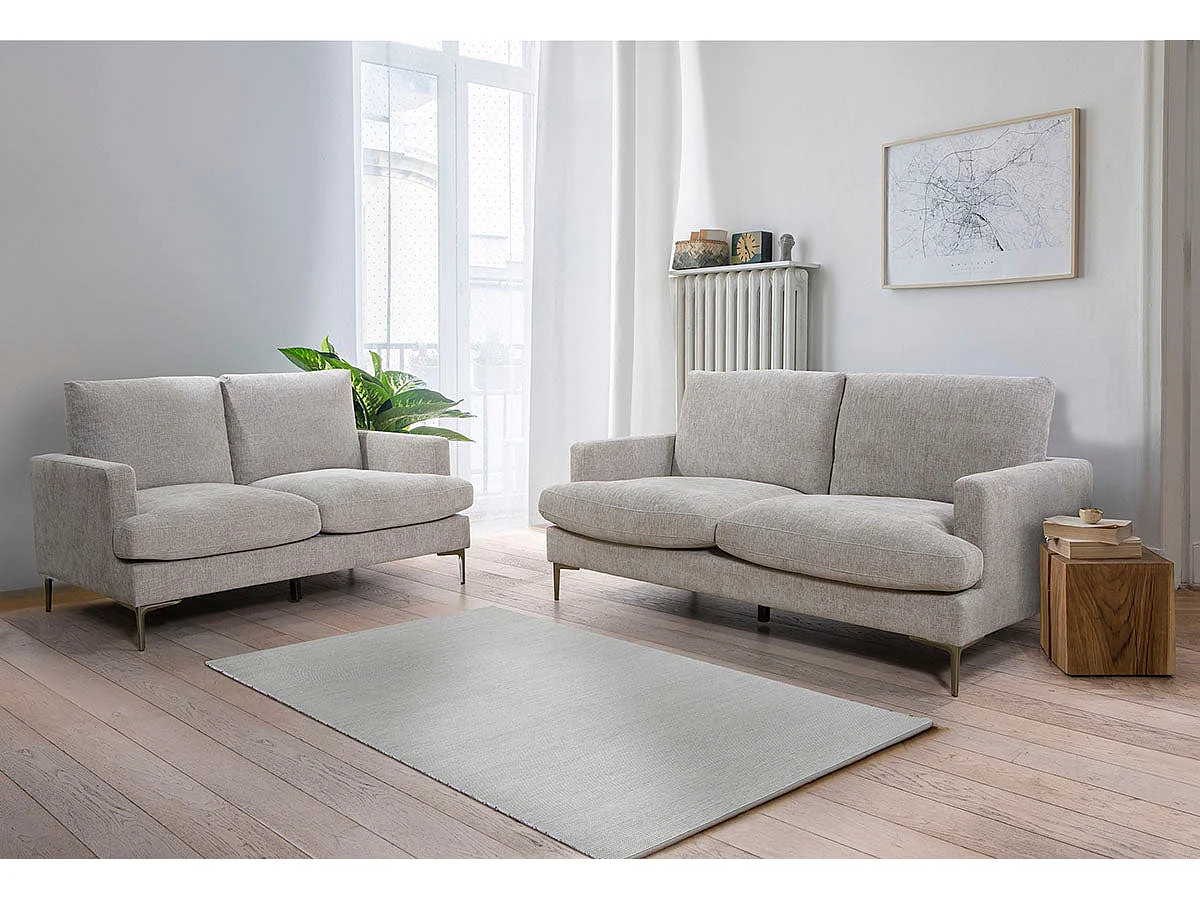 Conjunto de Sofas 3+2 Plazas Moretti