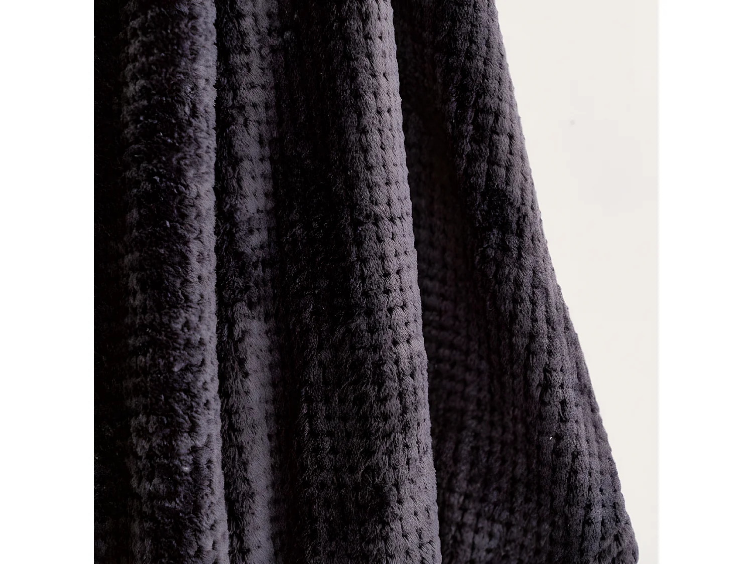 Geruite deken voor de zijden touch bank, hoge kwaliteit en design in gestreepte gravure corduroy type 150x200cm