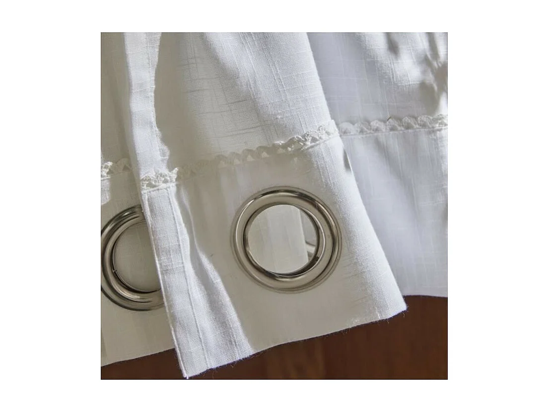 Rideau avec appliques, 100% coton. M/HeartAcero.15 140x240cm