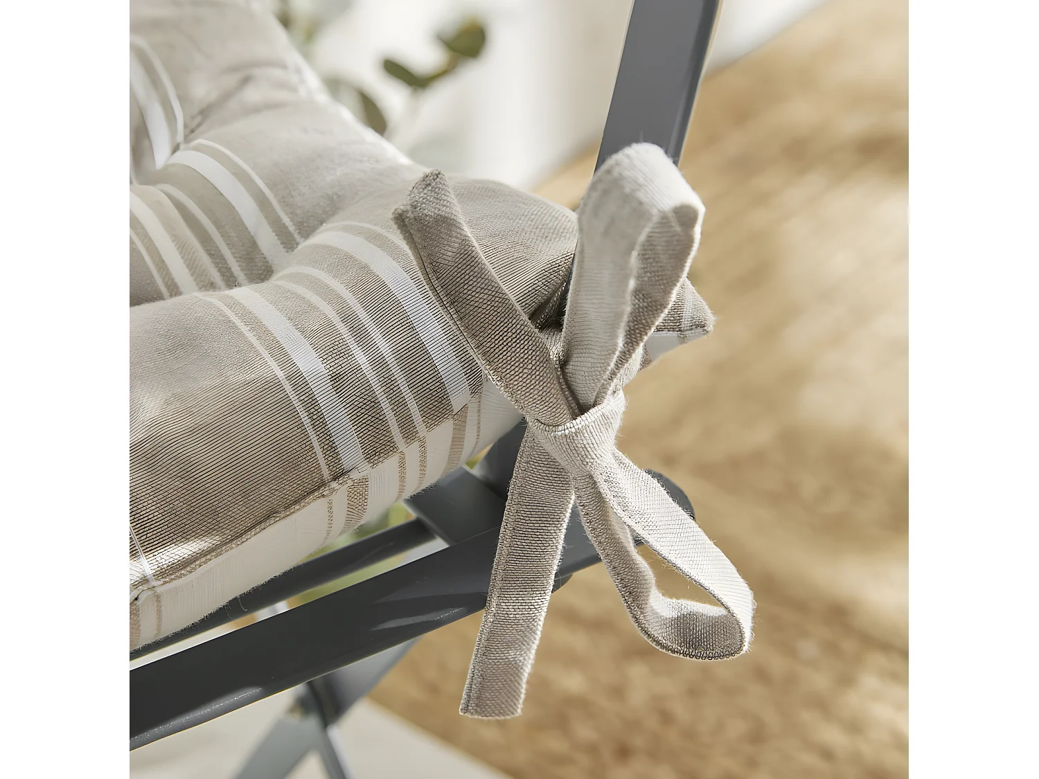 Coussin de chaise imprimé, 100% coton. M/HomeLinen.11 40x40cm