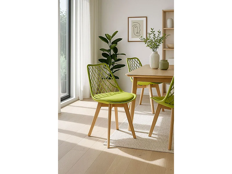 Sillas Comedor - Silla Mima - Verde Claro