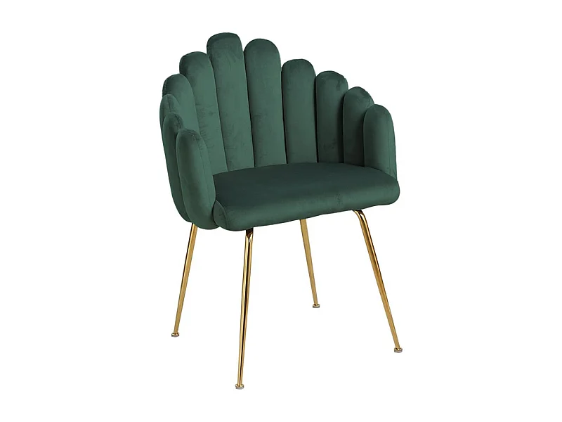 Sillas Comedor - Silla Bhoja Terciopelo - Verde