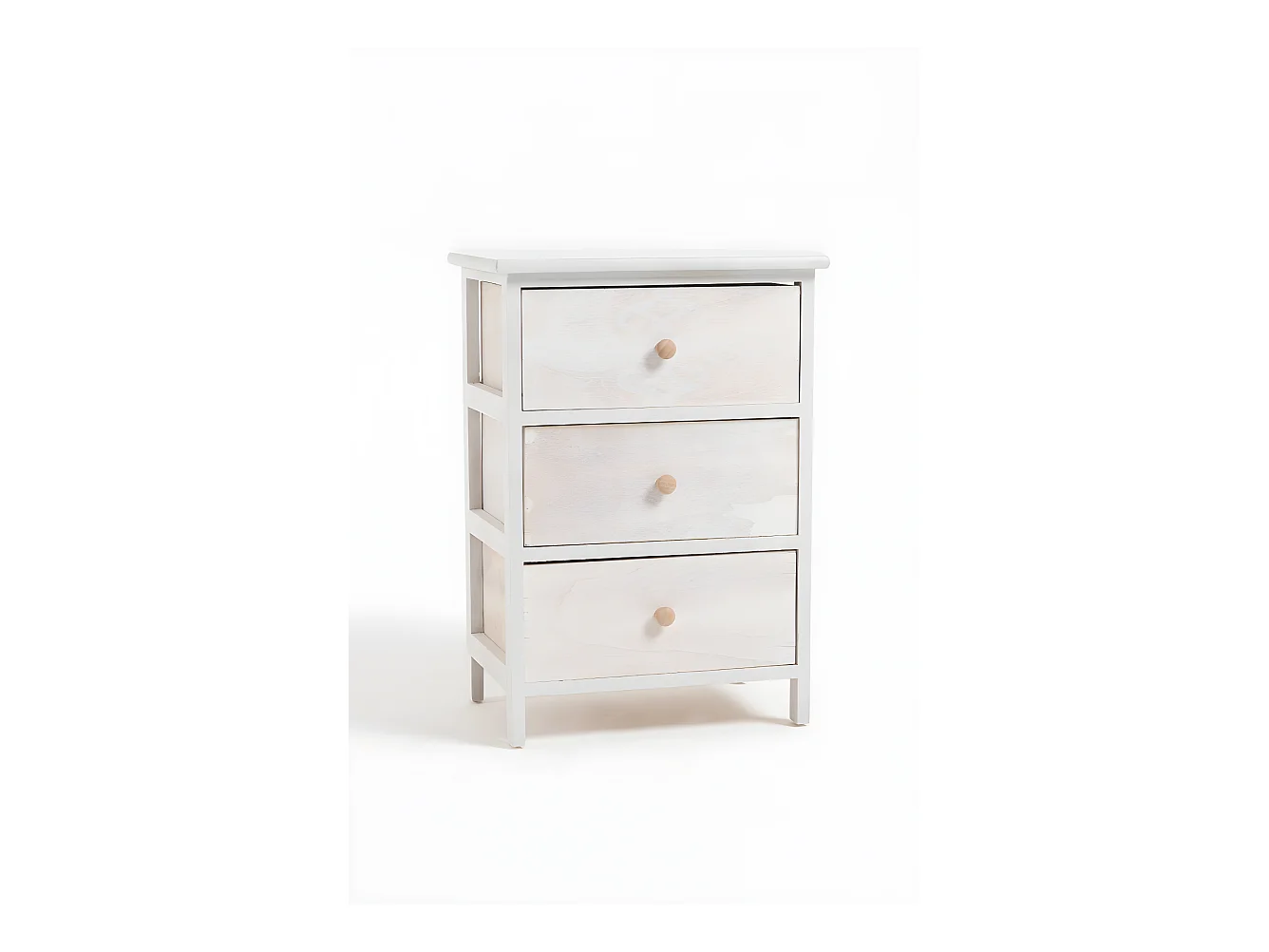 Muebles Auxiliares - Cajonera Mabet Ancha 3 Cajones