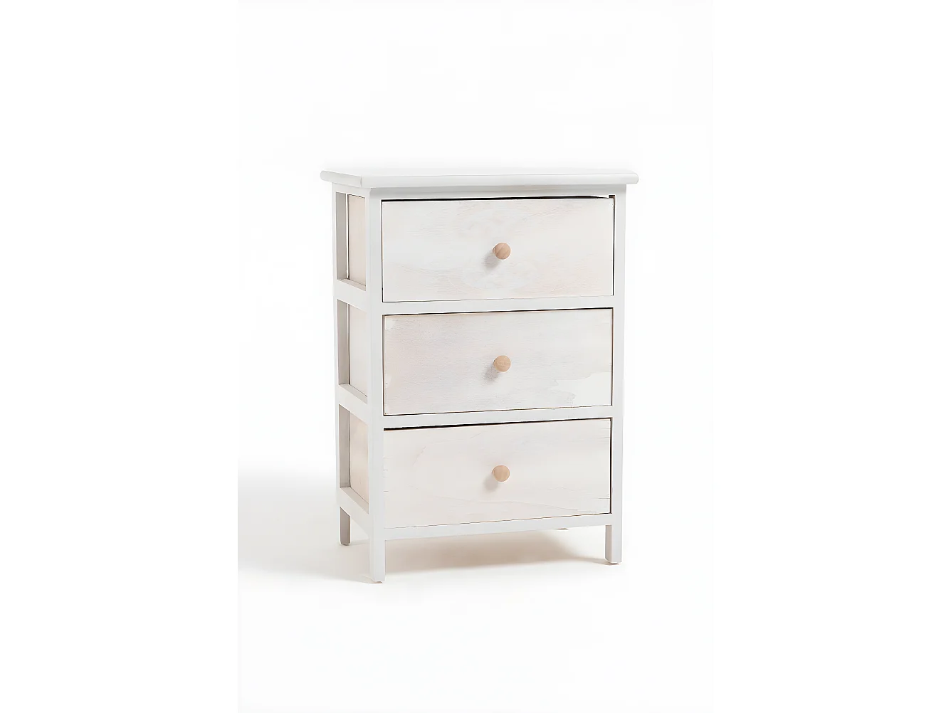 Muebles Auxiliares - Cajonera Mabet Ancha 3 Cajones